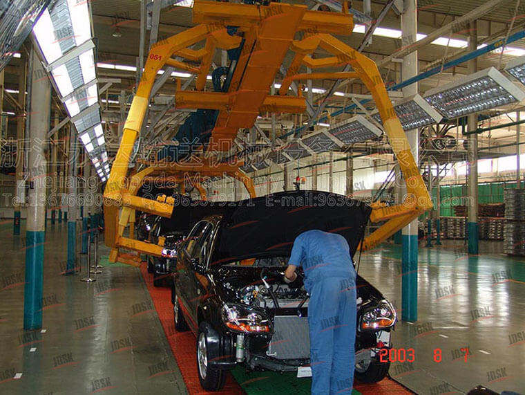 新能源汽車生產線，新能源汽車流水線，新能源汽車輸送線浙江永達專業(yè)定制